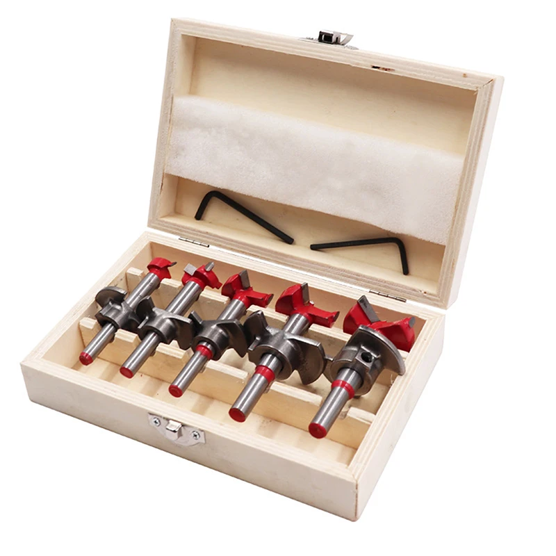 1/5Pcs Hinge Hole Opener Woodworking Carbide Drill Bits Set Positioning Hole Saw Kit Adjustable 15mm,20mm,25mm,30mm,35mm
1/5Pcs Hinge Hole Opener Woodworking Carbide Drill Bits Set Positioning Hole Saw Kit Adjustable 15mm,20mm,25mm,30mm,35mm