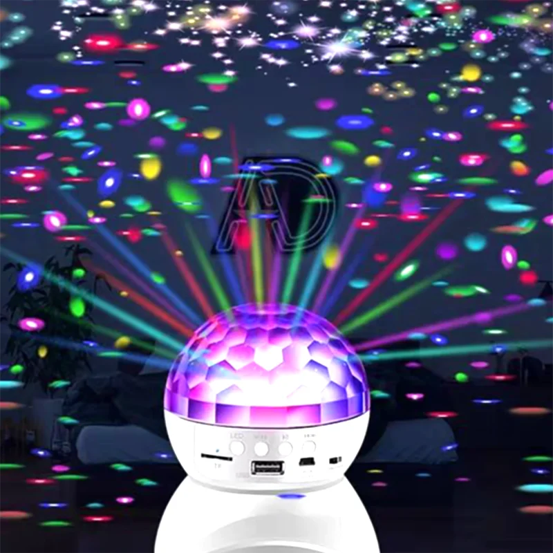 Bluetooth музыкальный динамик диско-шар светильник светодиодный вечерние DJ