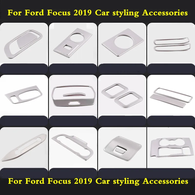 Interior window lift switch door inner handle bowl cover headlights switch Steering Wheel Trim For Ford Focus MK4 2019-2020
Interior window lift switch door inner handle bowl cover headlights switch Steering Wheel Trim For Ford Focus MK4 2019-2020