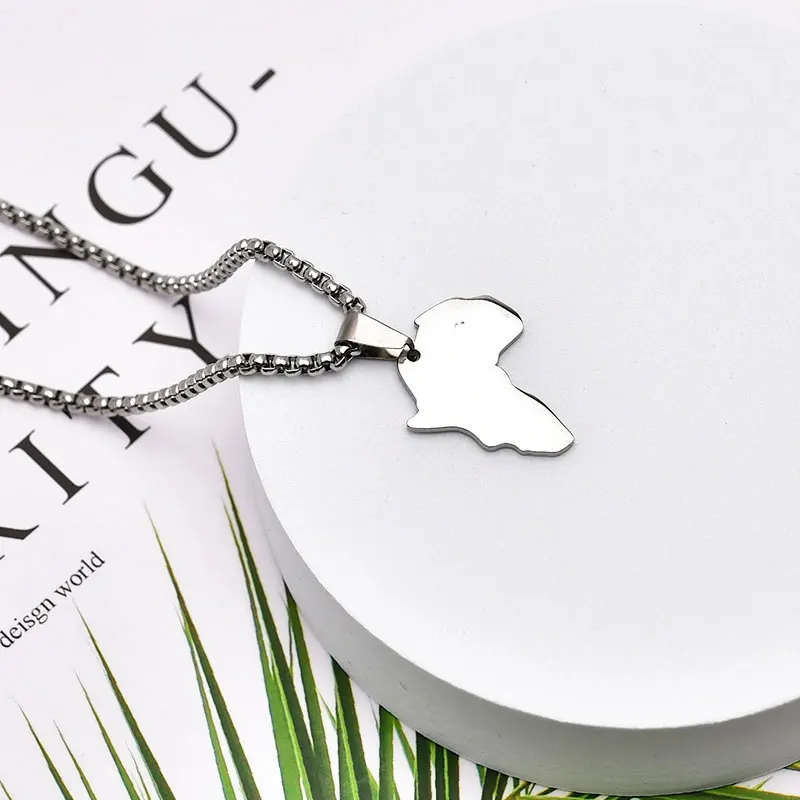 Africa Map Pendant Necklace for Men and Women Korean Fashion Punk Stainless Steel Long Palestine Neck Chain Jewelry Accessories
Africa Map Pendant Necklace for Men and Women Korean Fashion Punk Stainless Steel Long Palestine Neck Chain Jewelry Accessories