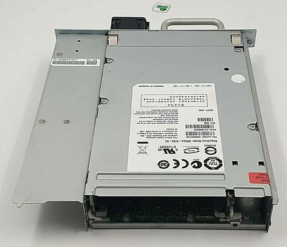 For HP for AK383A Ultrium1760 LTO4 SAS tape drive BRSLA-0703-DC 467729-001 will fully test before shipping
For HP for AK383A Ultrium1760 LTO4 SAS tape drive BRSLA-0703-DC 467729-001 will fully test before shipping