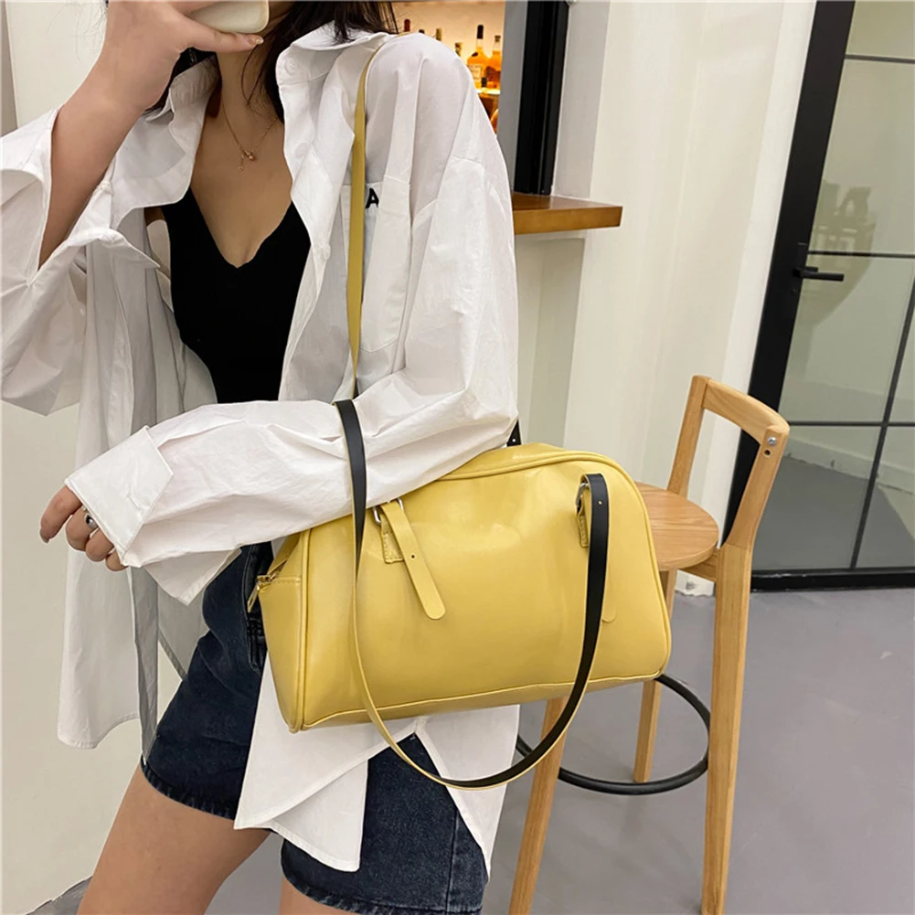 Однотонные большие сумки на плечо для женщин, вместительные сумки-тоуты из искусственной кожи, Офисная женская сумка для работы, женские су...
Однотонные большие сумки на плечо для женщин, вместительные сумки-тоуты из искусственной кожи, Офисная женская сумка для работы, женские су...