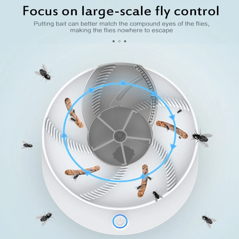 USB Electric Fly Trap Automatic Effective Flycatcher Control Insect Catching Artifacts Repeller Mosquito Flying Fly Killer Home
USB Electric Fly Trap Automatic Effective Flycatcher Control Insect Catching Artifacts Repeller Mosquito Flying Fly Killer Home