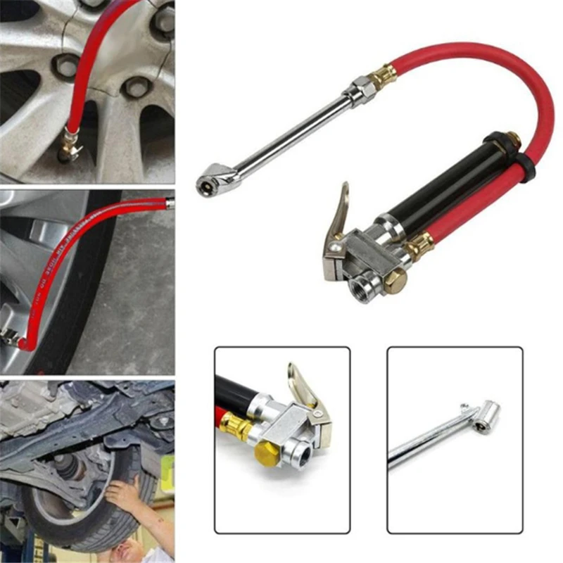 Pressure Car Tire Air Pressure Vehicle Inflation Gun Self-Locking Pistol Grip Trigger Inflator
Pressure Car Tire Air Pressure Vehicle Inflation Gun Self-Locking Pistol Grip Trigger Inflator