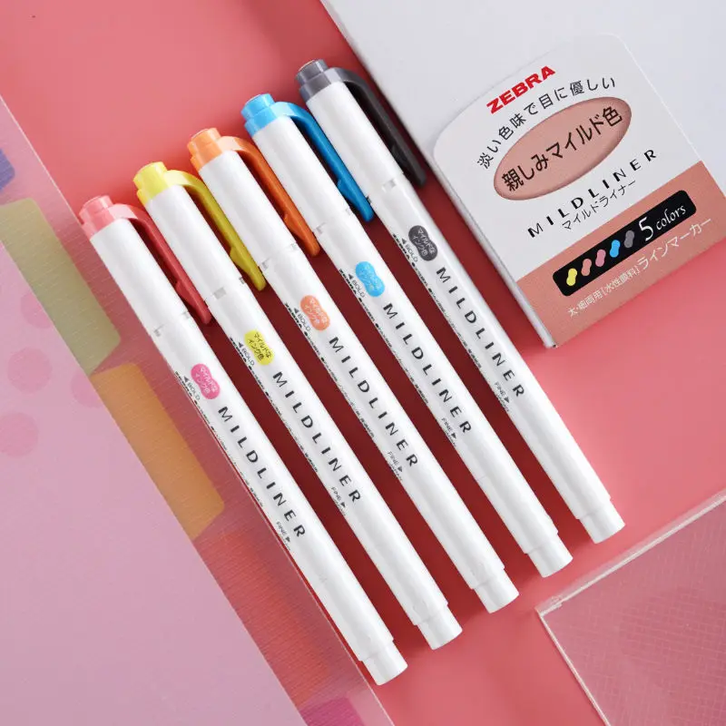 Japan WKT7 highlighter soft eye protection light color double-headed marker pen set graffiti art supplies student account
Japan WKT7 highlighter soft eye protection light color double-headed marker pen set graffiti art supplies student account
