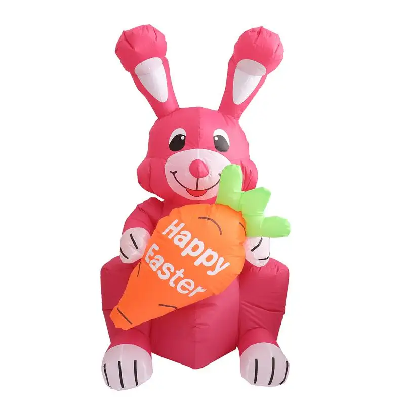 1Pc Festival Ornament Bunny Adornment Inflatable Bunny Model Easter Bunny Model for Outdoor Home Party Garden
1Pc Festival Ornament Bunny Adornment Inflatable Bunny Model Easter Bunny Model for Outdoor Home Party Garden