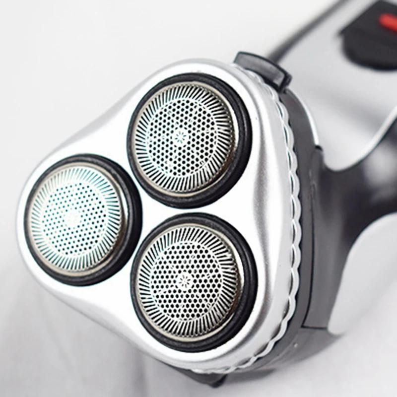 EU Plug Rotating Electric Shaver Face Care Beard Trimmer Powerful 3 Heads Floating Blade Self-Sharpened Razor Shaving Machine
EU Plug Rotating Electric Shaver Face Care Beard Trimmer Powerful 3 Heads Floating Blade Self-Sharpened Razor Shaving Machine