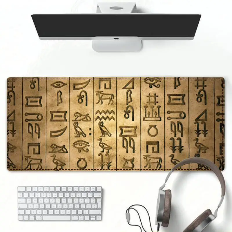 Hot Selling Ancient Hieroglyph Mouse Pad Gaming MousePad Large Big Mouse Mat Desktop Mat Computer Mouse pad For Overwatch
Hot Selling Ancient Hieroglyph Mouse Pad Gaming MousePad Large Big Mouse Mat Desktop Mat Computer Mouse pad For Overwatch