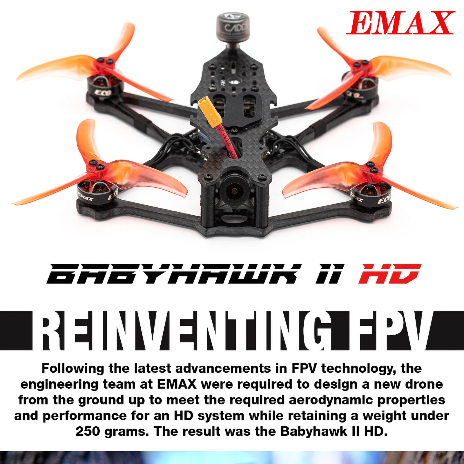 EMAX Aerial Photography Drone Babyhawk 2 Hd Pnp 155mm F4 4s Fpv Racing Drone Children's Integrated Remote Control Drone Toy #K 
EMAX Aerial Photography Drone Babyhawk 2 Hd Pnp 155mm F4 4s Fpv Racing Drone Children's Integrated Remote Control Drone Toy #K