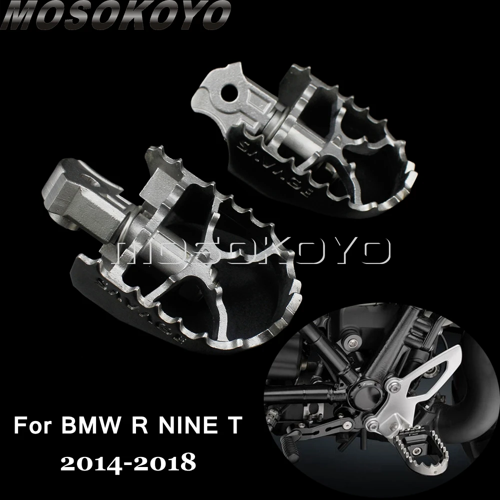 1 пара серебряных передних подножки мотоцикла педаль управления для BMW R NINE T 2014-2018 с ножками из нержавеющей стали колышки
1 пара серебряных передних подножки мотоцикла педаль управления для BMW R NINE T 2014-2018 с ножками из нержавеющей стали колышки