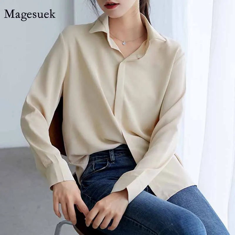 Solid Office Lady 2020 Fashion Women Blouses Women Tops and Blouses Autumn Long Sleeve Chiffon Blouse Pullover Feminine 11348
Solid Office Lady 2020 Fashion Women Blouses Women Tops and Blouses Autumn Long Sleeve Chiffon Blouse Pullover Feminine 11348