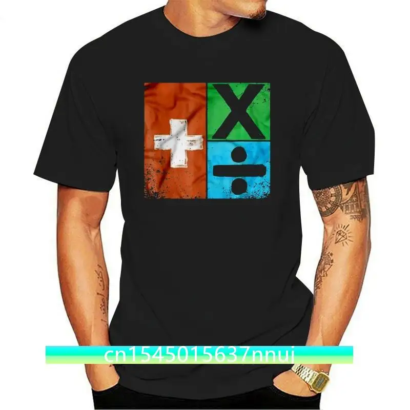 New Ed Streetwear Harajuku 100%Cotton Men'S Tshirt Sheeran Album Covers Over Time Mathematics Tshirts 
New Ed Streetwear Harajuku 100%Cotton Men'S Tshirt Sheeran Album Covers Over Time Mathematics Tshirts
