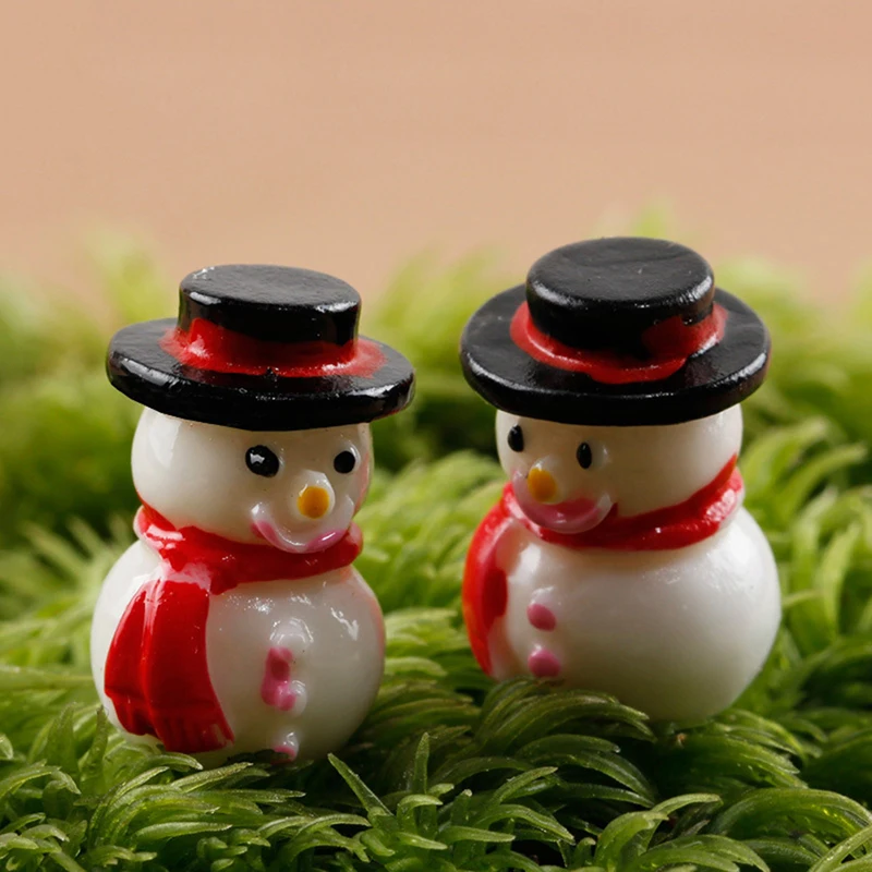 2Pcs/set Mini Resin Micro Landscape Bonsai Christmas Gift Snowman Figurine Flat DIY Accessories Fairy Resin Craft Charms
2Pcs/set Mini Resin Micro Landscape Bonsai Christmas Gift Snowman Figurine Flat DIY Accessories Fairy Resin Craft Charms