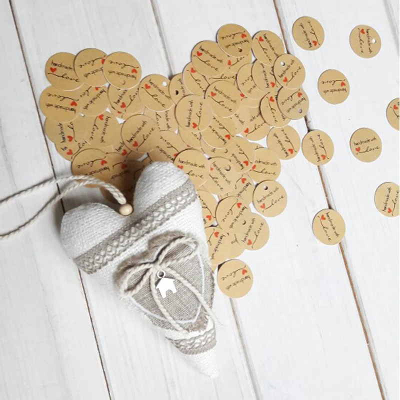 500 Labels Natural Kraft Sticker Seal Labes Handmade With Love Stickers Round Stationery Stickers Decoration for Envelope Gift
500 Labels Natural Kraft Sticker Seal Labes Handmade With Love Stickers Round Stationery Stickers Decoration for Envelope Gift