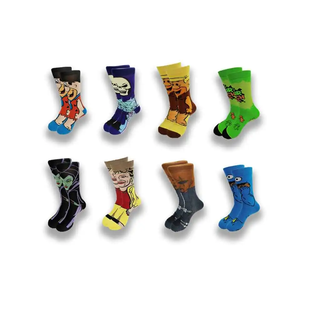 1 Pair Funny Cartoon Anime Socks Novelty Men Socks Women Breathable Soft and Comfortable Happy Sock Gifts for Men
1 Pair Funny Cartoon Anime Socks Novelty Men Socks Women Breathable Soft and Comfortable Happy Sock Gifts for Men