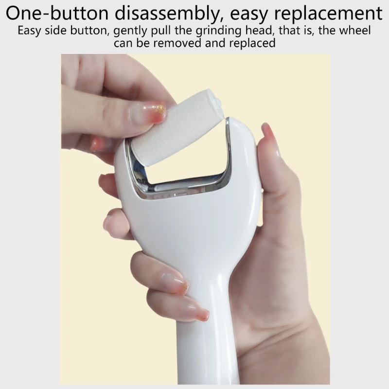 Electric Foot File Scrubber USB Rechargeable Callus Remover for Cracked Heels Dead Skin Exfoliator Pedicure Machine Tool
Electric Foot File Scrubber USB Rechargeable Callus Remover for Cracked Heels Dead Skin Exfoliator Pedicure Machine Tool
