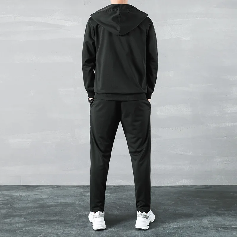 Spring Men Tracksuit Streetwear Casual Men's Set 2021 Hoodies Sportswear Mens Two Pieces Set Zipper Jacket+Pants Sports Suit
Spring Men Tracksuit Streetwear Casual Men's Set 2021 Hoodies Sportswear Mens Two Pieces Set Zipper Jacket+Pants Sports Suit