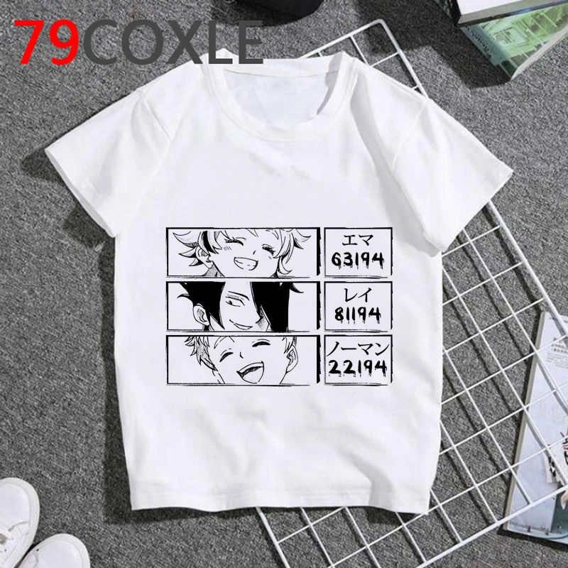 the promise neverland enfant boys children clothes t shirt cute cartoon aesthetic anime roupa infantil clothes children
the promise neverland enfant boys children clothes t shirt cute cartoon aesthetic anime roupa infantil clothes children