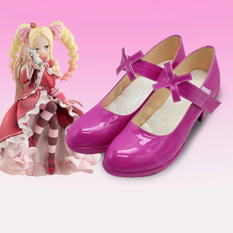 Summer Sandals Re:Life in a different world from zero Japanese Anime Cos Boots Cosplay Shoes High Heels
Summer Sandals Re:Life in a different world from zero Japanese Anime Cos Boots Cosplay Shoes High Heels