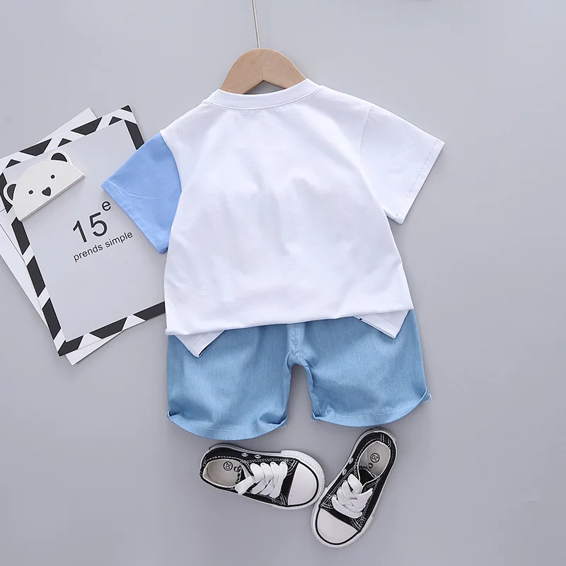 0-5 Years Summer Boy Clothing Set 2021 New Casual Fashion Cartoon Active T-Shirt+ Pant Kid Children Baby Toddler
0-5 Years Summer Boy Clothing Set 2021 New Casual Fashion Cartoon Active T-Shirt+ Pant Kid Children Baby Toddler