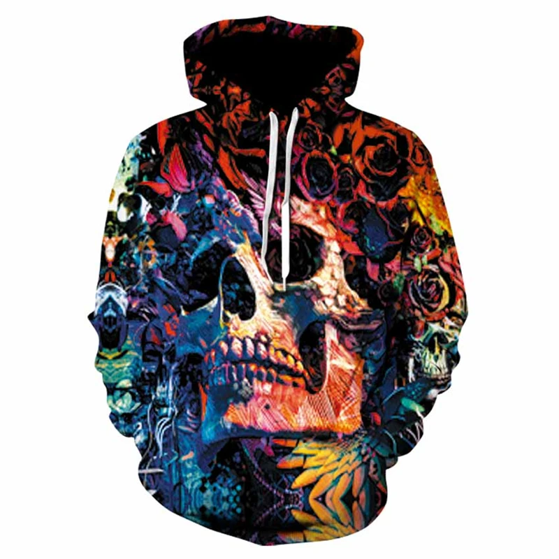 Fashion Casual Sweater Hoodie Spring and Autumn Thin Long Sleeve 3D Skull Print Sweater High Quality Men's Top Men's Brand Hip H
Fashion Casual Sweater Hoodie Spring and Autumn Thin Long Sleeve 3D Skull Print Sweater High Quality Men's Top Men's Brand Hip H