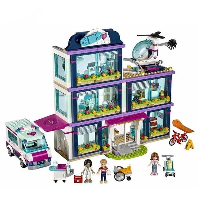 New 932pcs Princess Heartlake Hospital Figures Building Blocks Compatible With LepiningFriends Bricks Toys For Children
New 932pcs Princess Heartlake Hospital Figures Building Blocks Compatible With LepiningFriends Bricks Toys For Children
