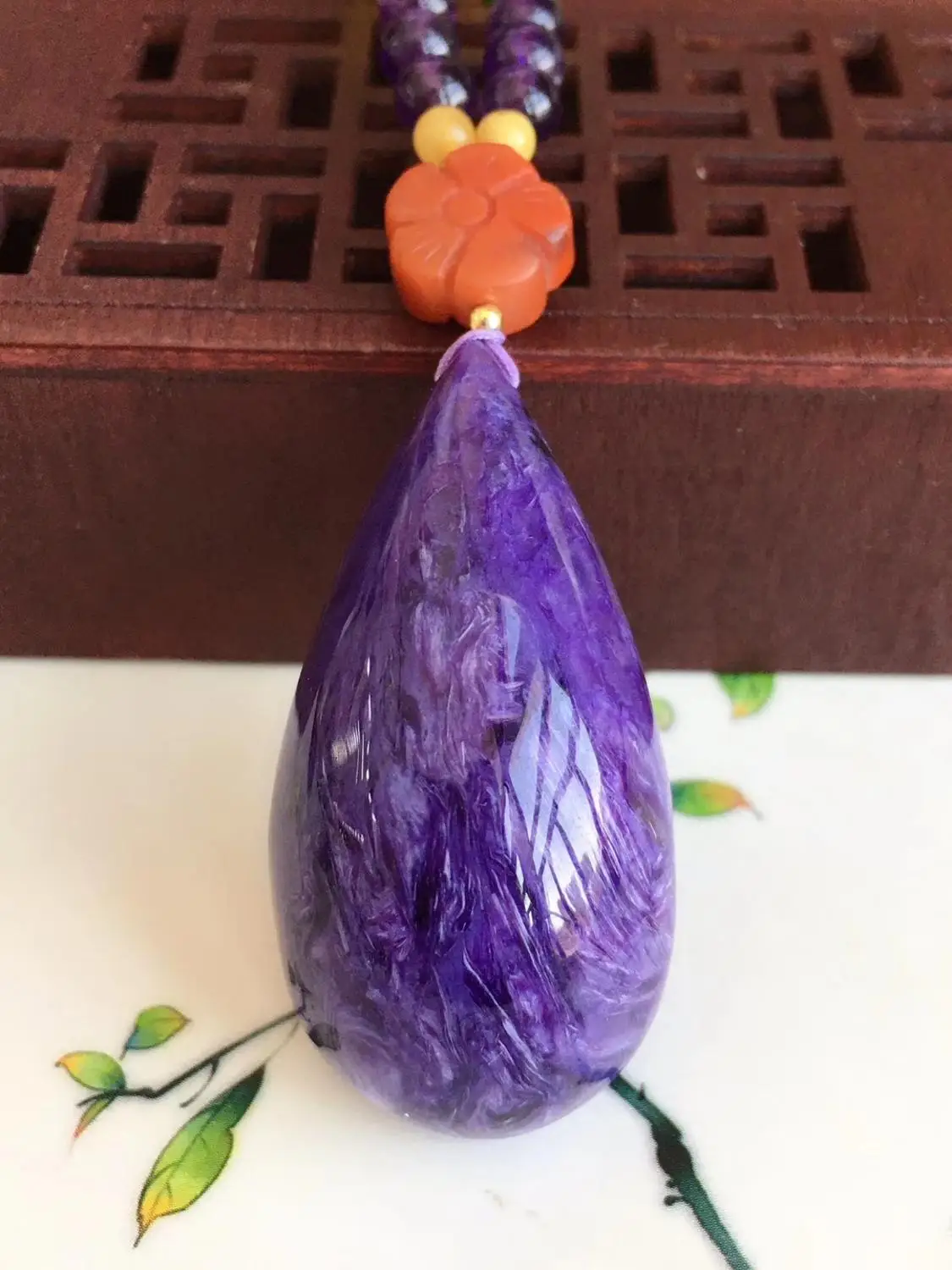 Natural Purple Charoite Water Drop Pendant Crystal Stone 432116mm Beads Men Woman Love Gift Necklace Pendant Jewelry
Natural Purple Charoite Water Drop Pendant Crystal Stone 432116mm Beads Men Woman Love Gift Necklace Pendant Jewelry