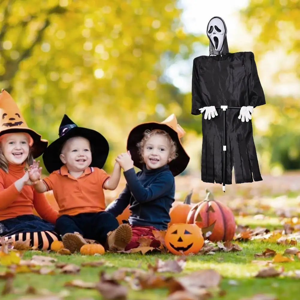 Scare Crow Halloween Decoration Horror House Skull Head Ghost Horror Props Ornament Halloween Party Decorations For Home Garden
Scare Crow Halloween Decoration Horror House Skull Head Ghost Horror Props Ornament Halloween Party Decorations For Home Garden