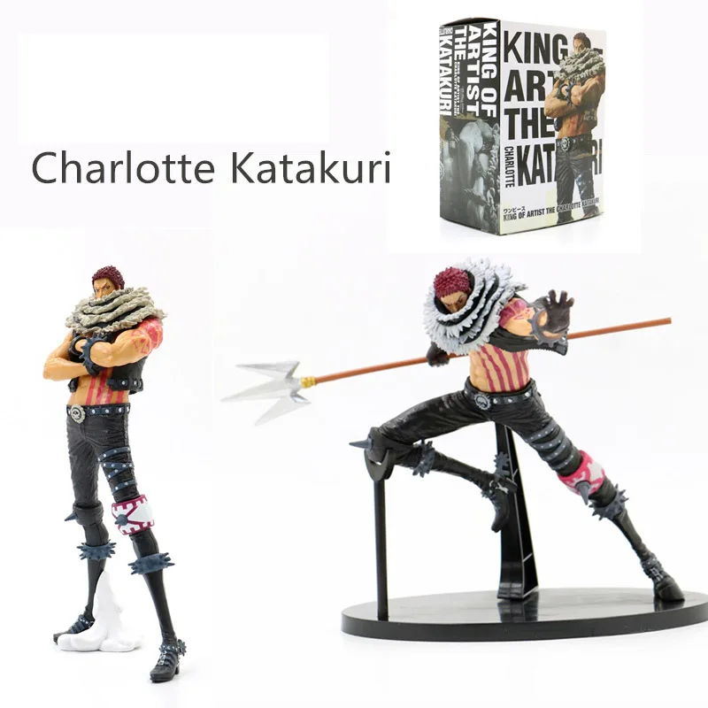 25 см Большие размеры аниме Рисунок Шарлотта Katakuri ПВХ Фигурки KING художника боевые