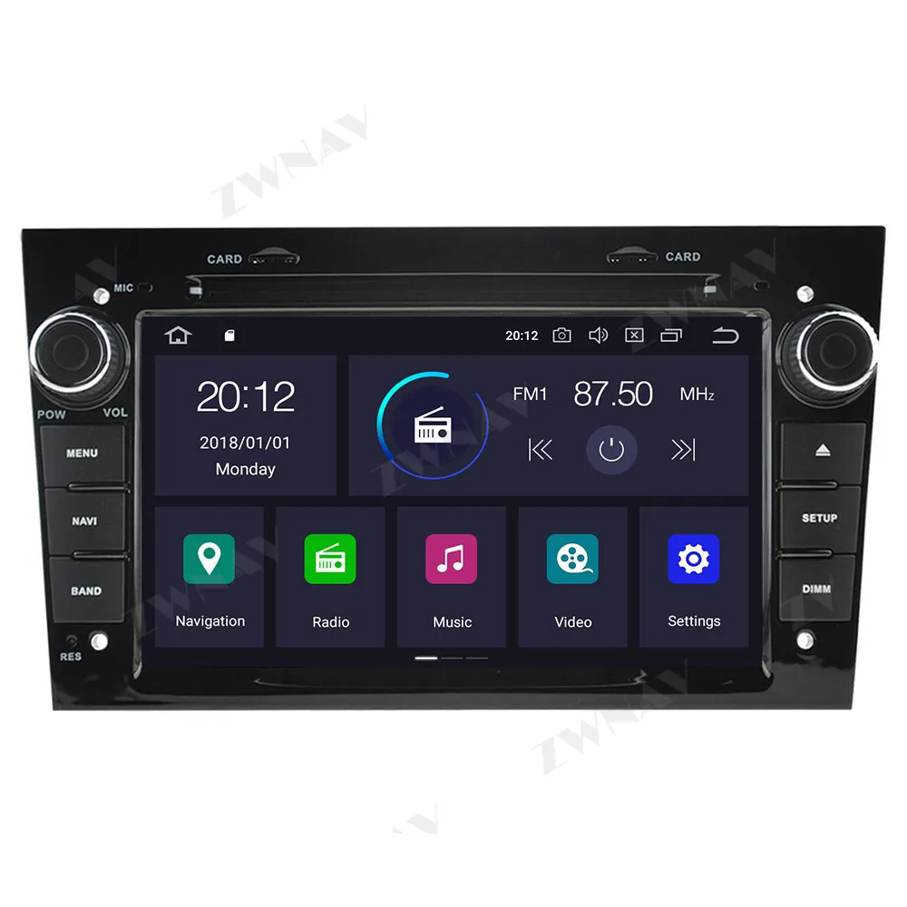 PX6 Android 10 0 Автомобильный мультимедийный плеер для opel Vauxhall Astra H G J Vectra Antara Zafir GPS