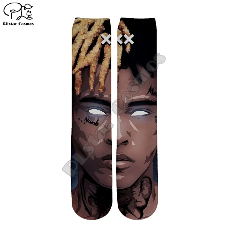 Модные Повседневные носки PLstar Cosmos XXXTentacion rapper HipHop унисекс, новинка, 3DPrint, для женщин/мужчин/мальчиков/девочек, классные теплые хлопковые носк...
Модные Повседневные носки PLstar Cosmos XXXTentacion rapper HipHop унисекс, новинка, 3DPrint, для женщин/мужчин/мальчиков/девочек, классные теплые хлопковые носк...