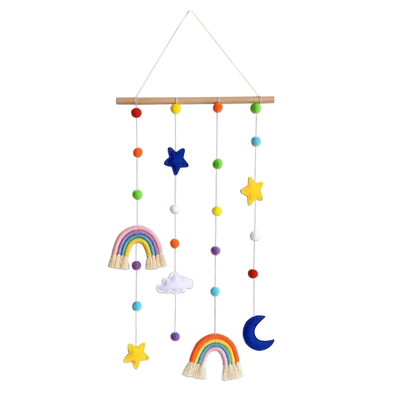 Rainbow Photo Display Holder with Pompom Girls Hair Bow Clips Storage Hanger Wall Hanging Picture Organizer Nursery Baby T8ND
Rainbow Photo Display Holder with Pompom Girls Hair Bow Clips Storage Hanger Wall Hanging Picture Organizer Nursery Baby T8ND