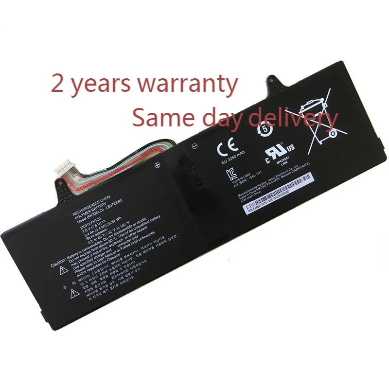 Оригинальный аккумулятор LBJ722WE 7,6 в 120 Вт/ч для ноутбука LG 15U340 2ICP3/73/, бесплатная доставка
Оригинальный аккумулятор LBJ722WE 7,6 в 120 Вт/ч для ноутбука LG 15U340 2ICP3/73/, бесплатная доставка