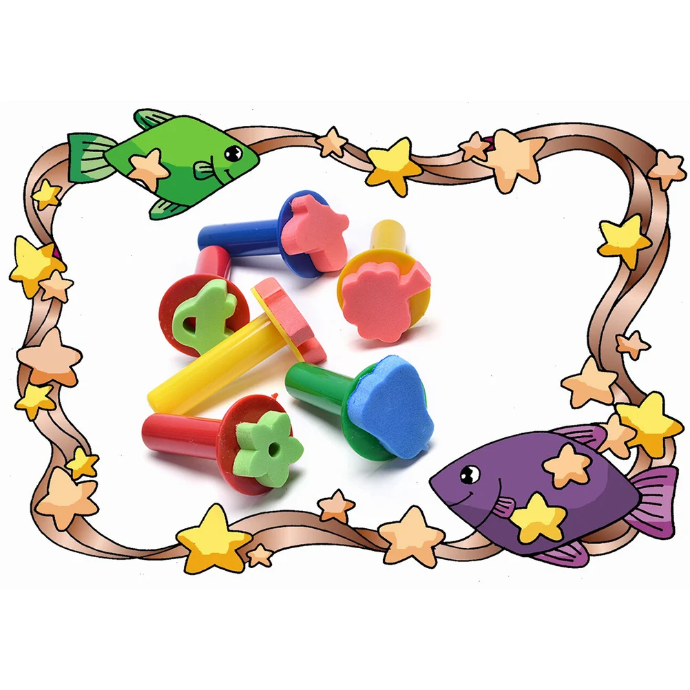 Painting Sponge Foam Brushes For Kids Children Original Wooden Handle Painting Graffiti Early Toy Random Color 1pcs
Painting Sponge Foam Brushes For Kids Children Original Wooden Handle Painting Graffiti Early Toy Random Color 1pcs