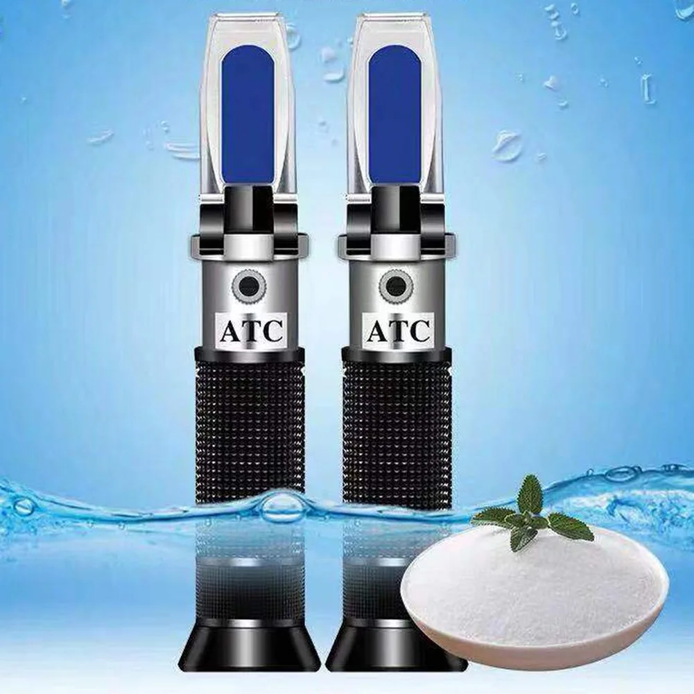 Handheld 0-100% Salinometer Salinity Refractometer Meter Salt Gauge Saltwater Test Tool DNJ998
Handheld 0-100% Salinometer Salinity Refractometer Meter Salt Gauge Saltwater Test Tool DNJ998