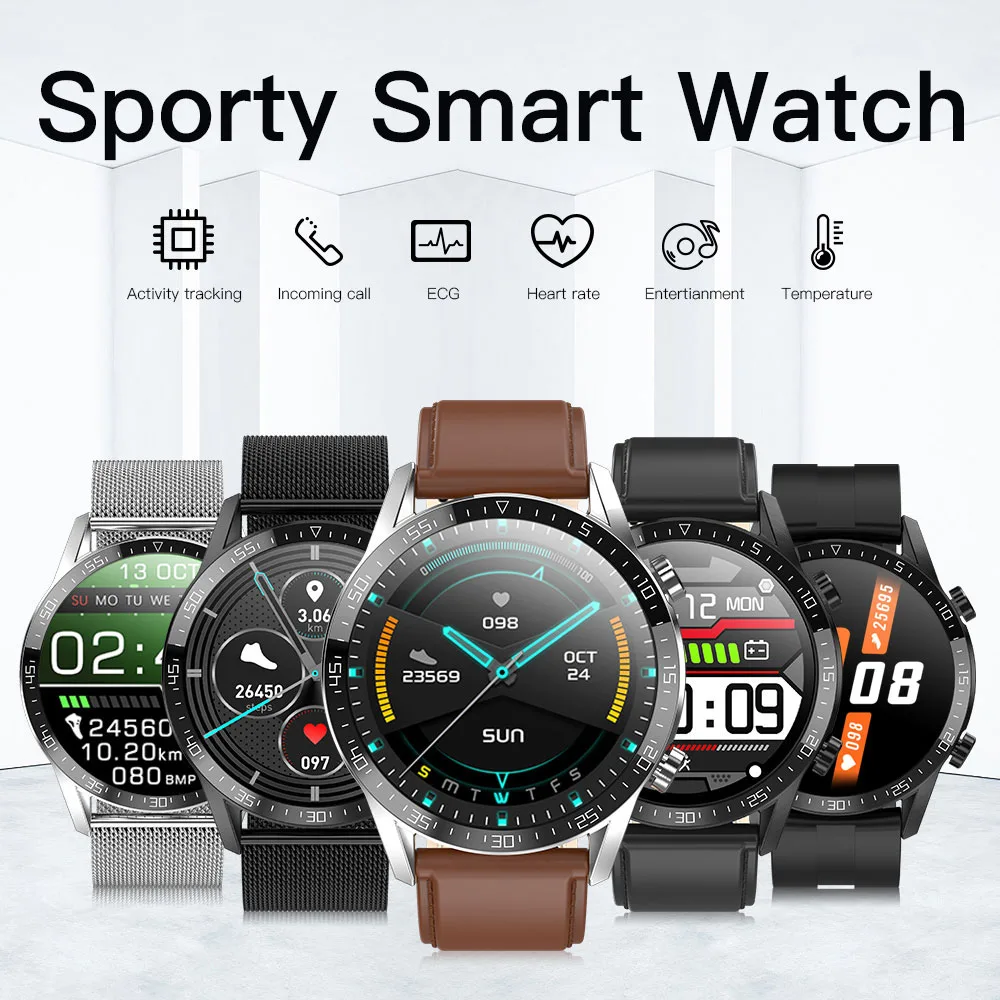 Best Smart Watch Men 2021 Body Temperature ECG PPG Heart Rate Monitor IP68 Waterproof Fitness Tracker Smartwatch PK L13 T1 L7 T9
Best Smart Watch Men 2021 Body Temperature ECG PPG Heart Rate Monitor IP68 Waterproof Fitness Tracker Smartwatch PK L13 T1 L7 T9