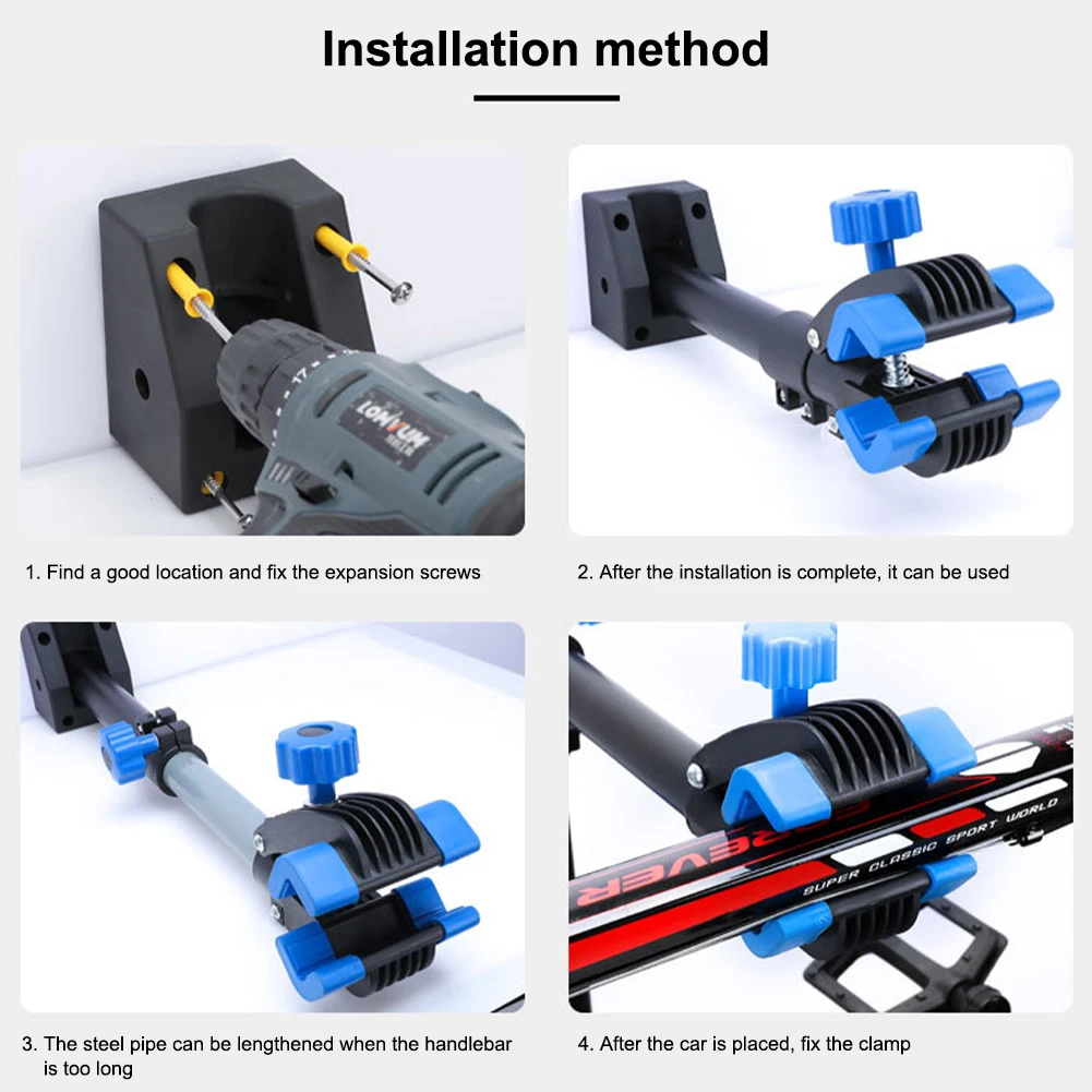 Bike Wall Mount,Bike Rack Bicycle Storage Clip Floating Bicycle Storage Rack Heavy Duty Wall Mount for Road Bike
Bike Wall Mount,Bike Rack Bicycle Storage Clip Floating Bicycle Storage Rack Heavy Duty Wall Mount for Road Bike