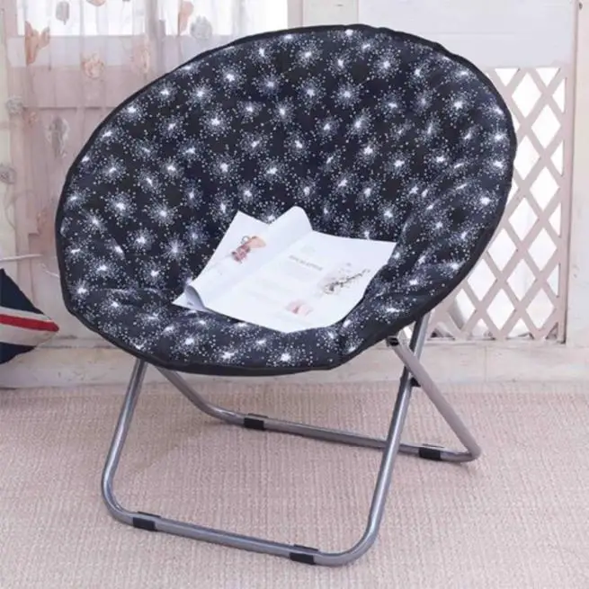 Folding moon chair lazy sun lounger radar chair recliner lunch break chair simple leisure chair
Folding moon chair lazy sun lounger radar chair recliner lunch break chair simple leisure chair