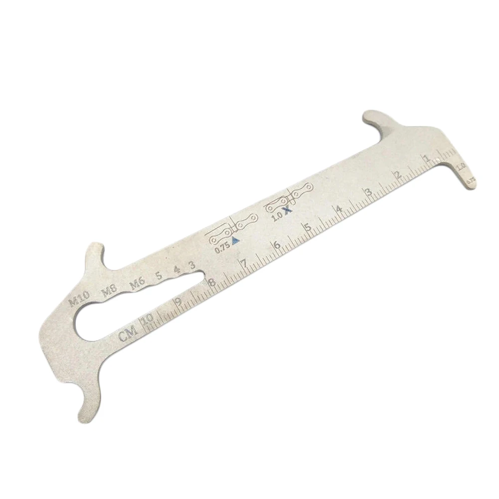 MTB Bike Chain Wear Indicator Ruler Bicycle Chains Gauge Measurement Checker Cycling Repair Tool Stainless Steel Screw Diameter
MTB Bike Chain Wear Indicator Ruler Bicycle Chains Gauge Measurement Checker Cycling Repair Tool Stainless Steel Screw Diameter