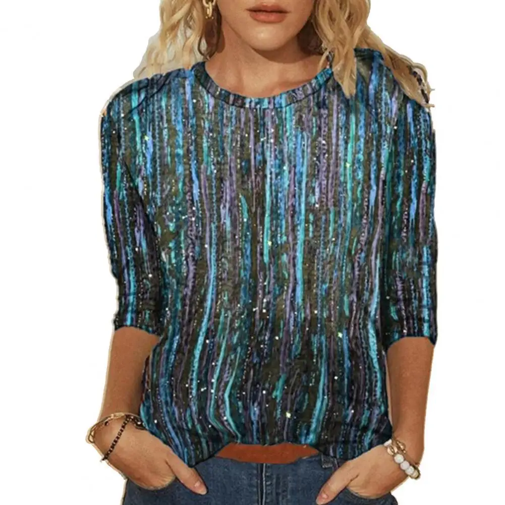 Women T-shirt Autumn Casual Colorful Print Long Sleeve Top All Match Colorful Print Round Neck T-shirt Women 3XL Plus Size
Women T-shirt Autumn Casual Colorful Print Long Sleeve Top All Match Colorful Print Round Neck T-shirt Women 3XL Plus Size