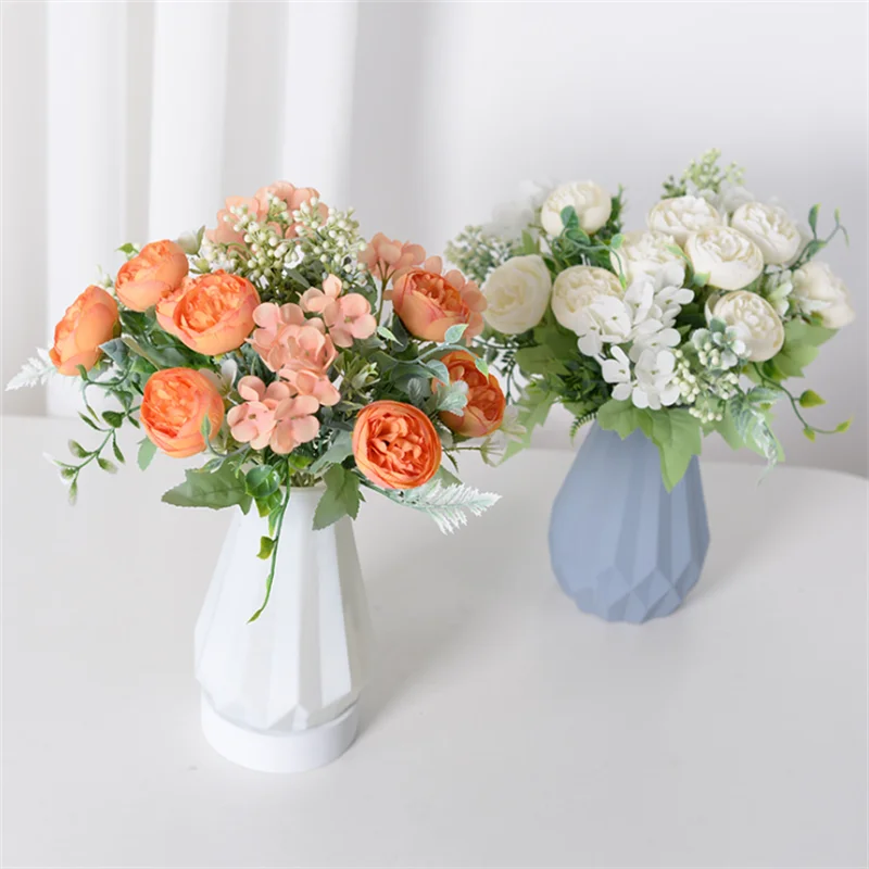 Hot-selling Simulation Dream Peony Wedding Bouquet Home Restaurant Hotel Christmas Party Decoration Artificial Peony Flower Rose
Hot-selling Simulation Dream Peony Wedding Bouquet Home Restaurant Hotel Christmas Party Decoration Artificial Peony Flower Rose