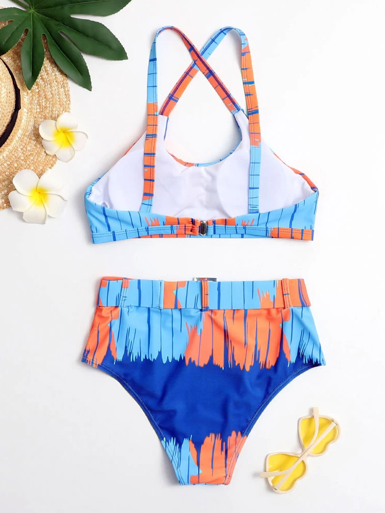 2021 High Waist African Style Bikini Set Sexy Swimsuit Women Push Up Swimwear Brazilian Bathing Suit Beachwear Swimming Suit
2021 High Waist African Style Bikini Set Sexy Swimsuit Women Push Up Swimwear Brazilian Bathing Suit Beachwear Swimming Suit