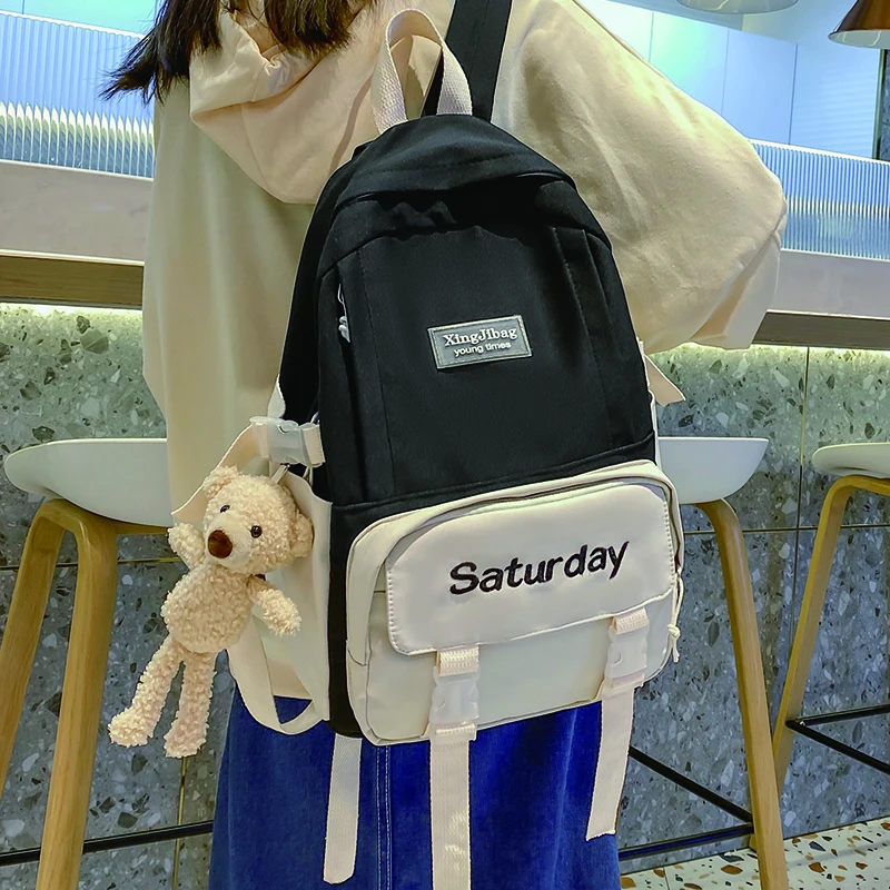 2021 New Women's Backpack for Cute Girls Nylon School Bag Ladies Anti Theft Travel Rucksack Casual Female Large Capacity Mochila
2021 New Women's Backpack for Cute Girls Nylon School Bag Ladies Anti Theft Travel Rucksack Casual Female Large Capacity Mochila