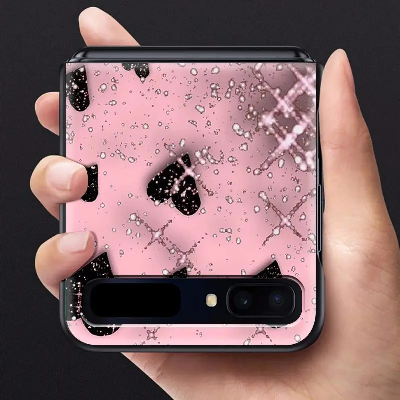 Bling Glitter Quicksand Phone Case For Samsung Galaxy Z Flip For Capa ZFlip 5G 6.7Inch PC Black Shell Hard Coque Fundas Bags
Bling Glitter Quicksand Phone Case For Samsung Galaxy Z Flip For Capa ZFlip 5G 6.7Inch PC Black Shell Hard Coque Fundas Bags