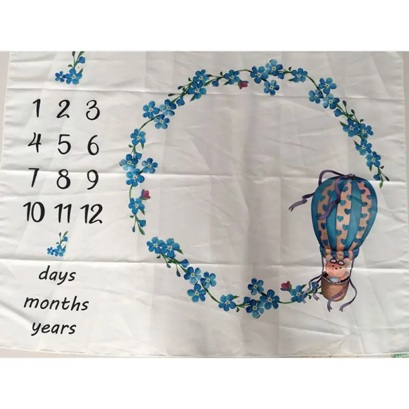 Newborn Baby Milestone Number Flower Balloon Bear Pattern Mat Blanket Photography Background Backdrop Cloth
Newborn Baby Milestone Number Flower Balloon Bear Pattern Mat Blanket Photography Background Backdrop Cloth