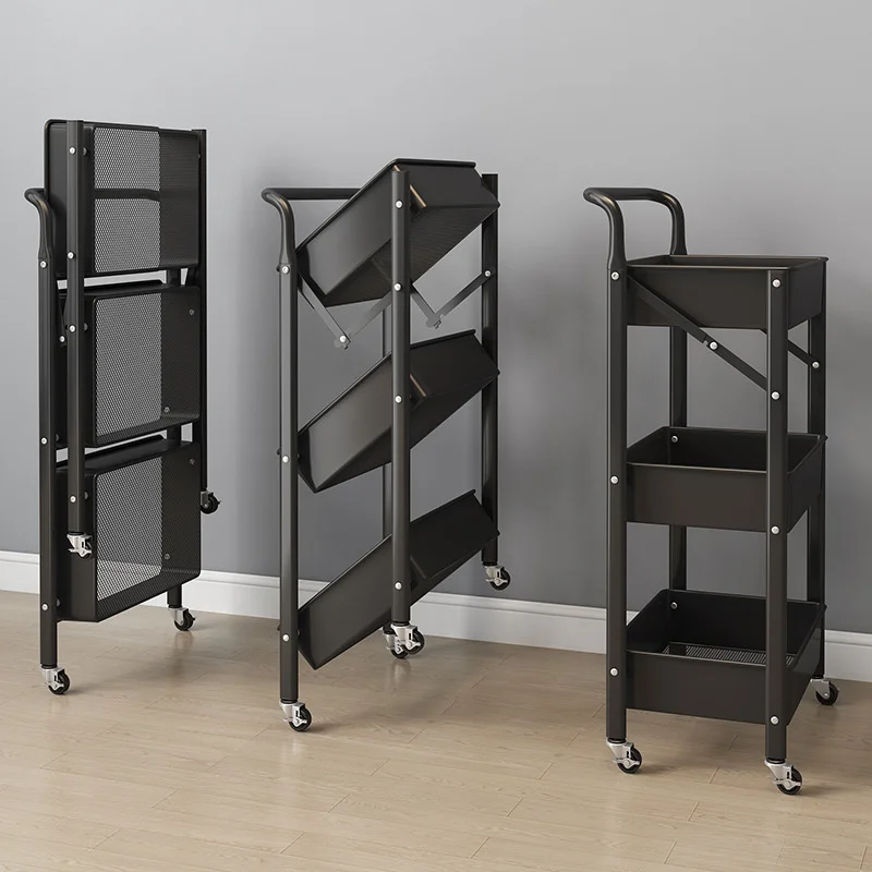 Portable folding Rack with three layers of storage, for strollers, kitchen and bathroom, organizer 2021
Portable folding Rack with three layers of storage, for strollers, kitchen and bathroom, organizer 2021