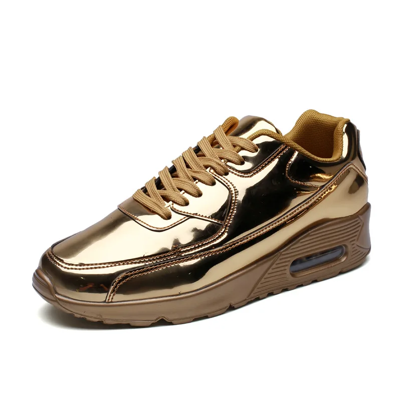2022Men Shoes Sneakers Gold Sliver Breathable Man Casual Shoes Hombre Comfortable Bright Flat Shoe Chaussures
2022Men Shoes Sneakers Gold Sliver Breathable Man Casual Shoes Hombre Comfortable Bright Flat Shoe Chaussures