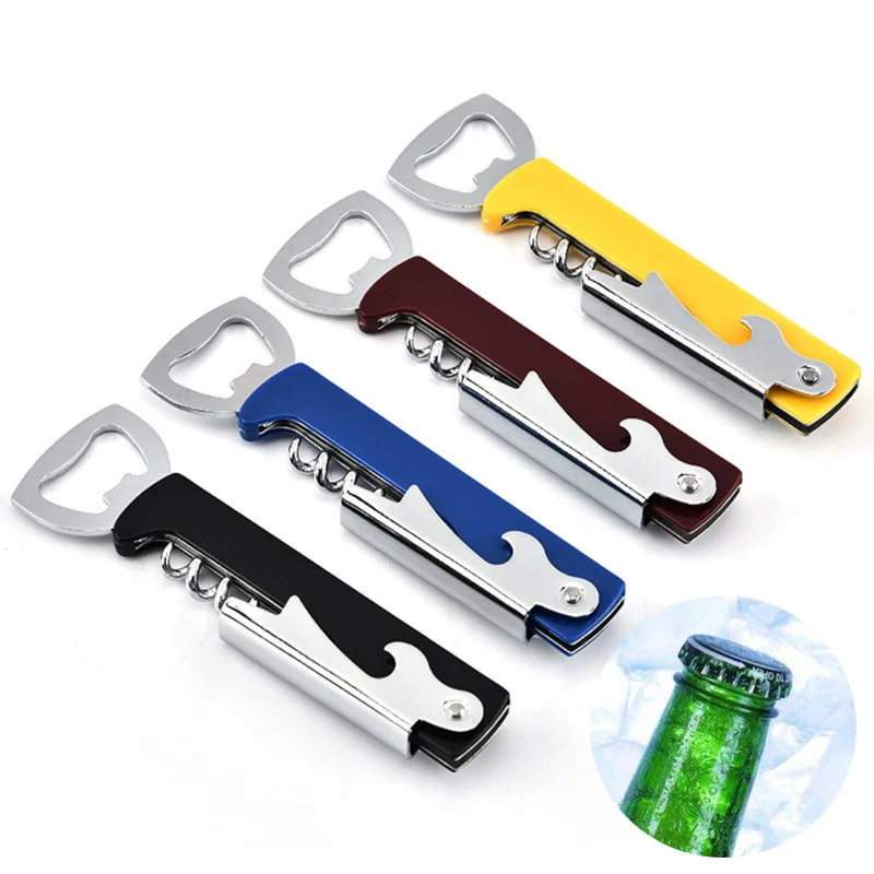 1Pcs Stainless Steel Corkscrew Multifunctional Red Wine Champagne Soda Water Beer Bottle Opener Kitchen Tools Bar Accessoires
1Pcs Stainless Steel Corkscrew Multifunctional Red Wine Champagne Soda Water Beer Bottle Opener Kitchen Tools Bar Accessoires