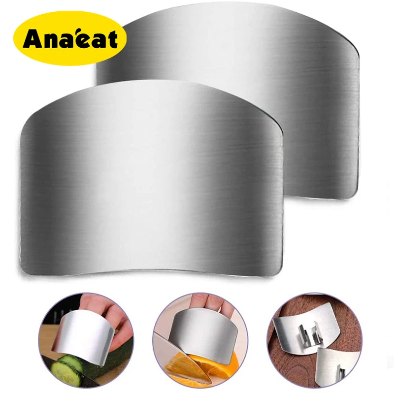 ANAEAT 1 Pcs Finger Guard Finger Hand Cut Hand Protector Knife Cut Finger Tool Stainless Steel Kitchen Tool Gadgets
ANAEAT 1 Pcs Finger Guard Finger Hand Cut Hand Protector Knife Cut Finger Tool Stainless Steel Kitchen Tool Gadgets