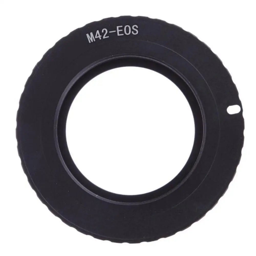 High Quality New Black Lens Adapter For M42 Chips Ring Confirm Ring M42-eos Lens Mount Adapter Eos To Adapter Ef J6H6 
High Quality New Black Lens Adapter For M42 Chips Ring Confirm Ring M42-eos Lens Mount Adapter Eos To Adapter Ef J6H6